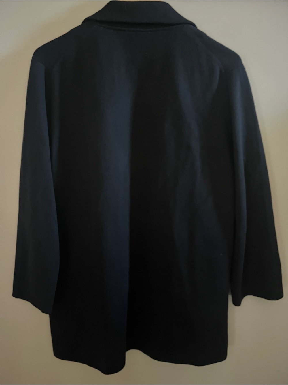 J. Crew 365 Schoolboy Sweater Blazer in Black size large - Picture 3 of 8